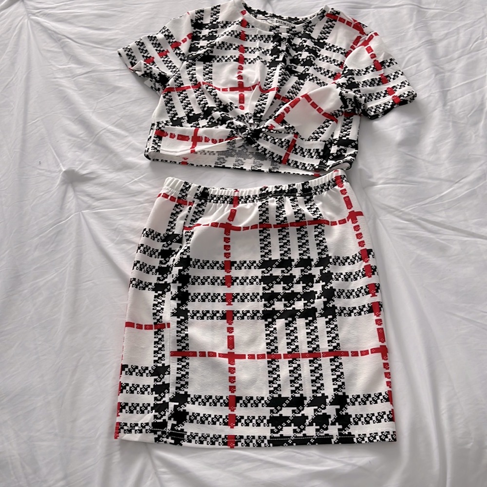 SHIEN skirt and top set!